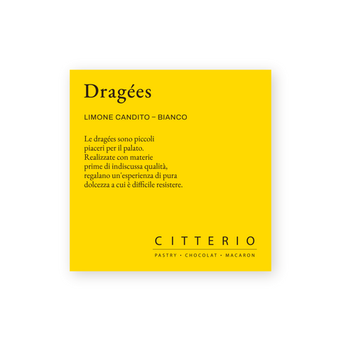 Dragées Limone Candito – Bianco